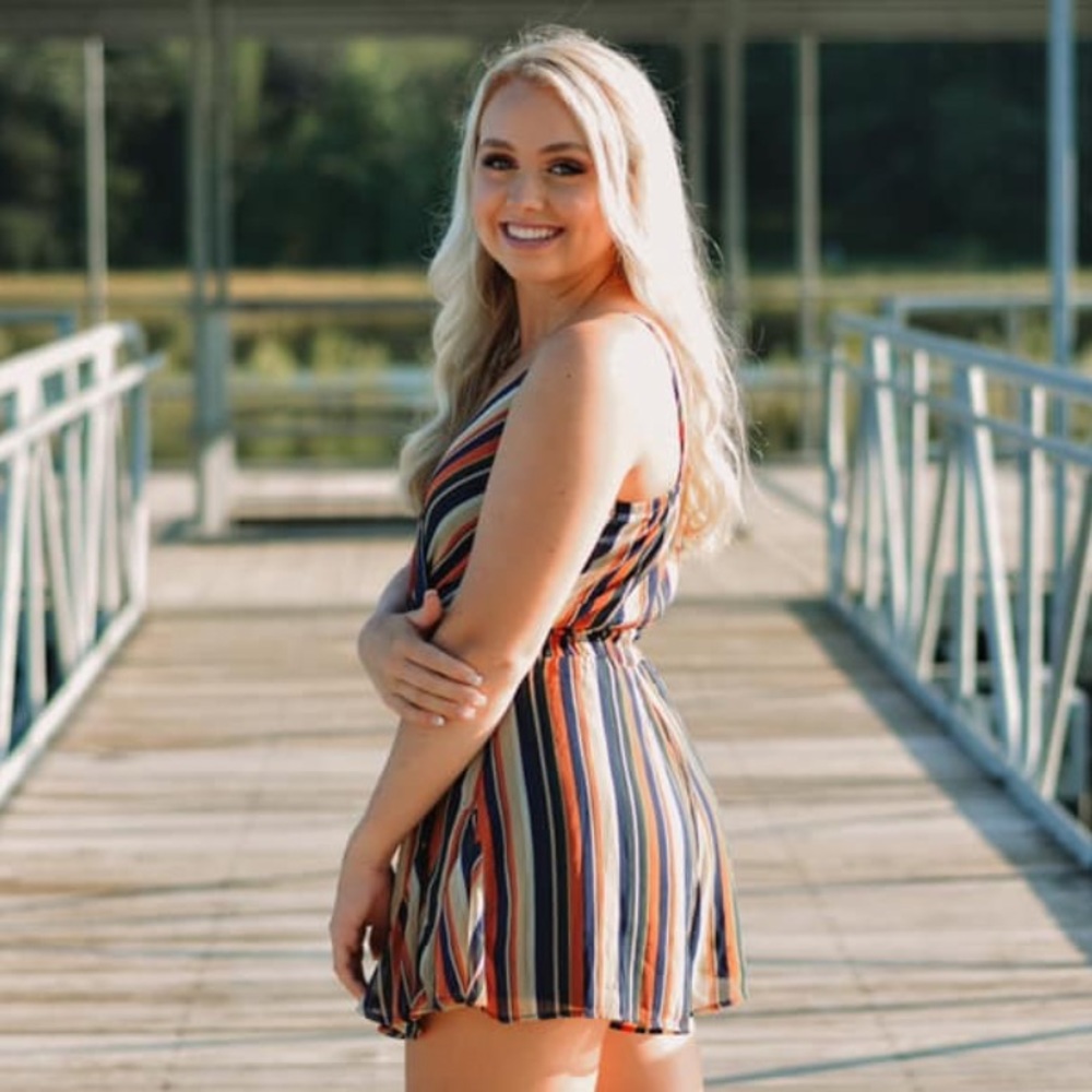 Multi-Colored Romper